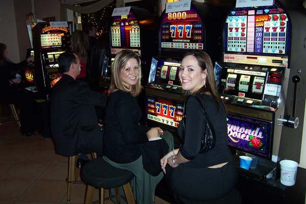 Guests at a corporate casino party